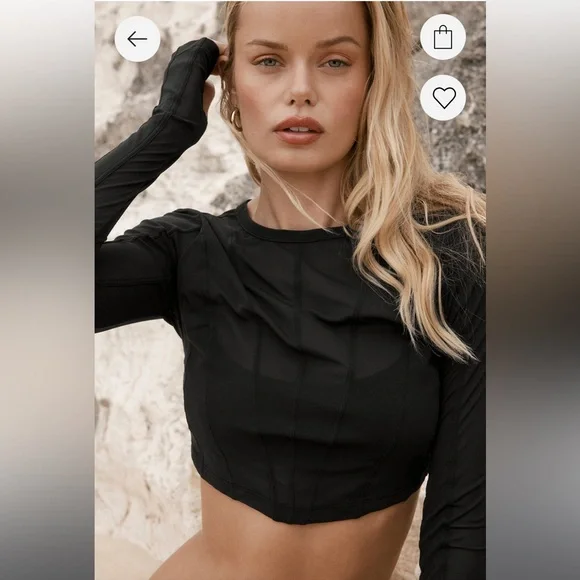 All Yoga Mesh Long Sleeve - Picture 3 of 4